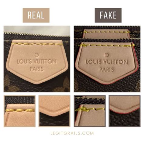 how to tell a real lv from a fake|louis vuitton false.